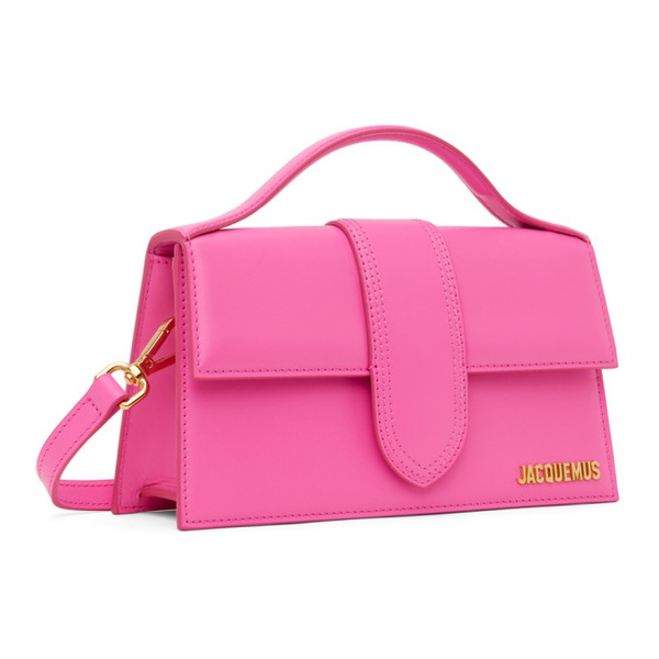  자크뮈스 JACQUEMUS Pink Les Classiques Le Grand Bambino Bag 241553F048035