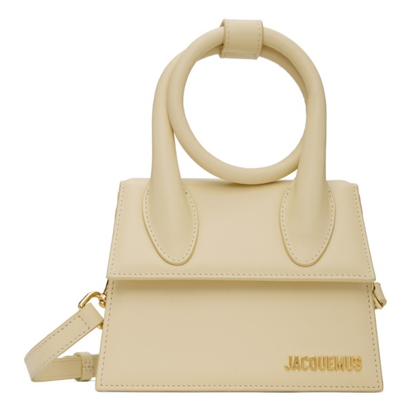  자크뮈스 JACQUEMUS 오프화이트 Off-White Les Classiques Le Chiquito Noeud Bag 241553F048078