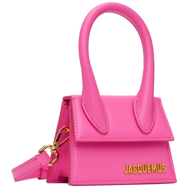  자크뮈스 JACQUEMUS Pink Les Classiques Le Chiquito Bag 241553F048091