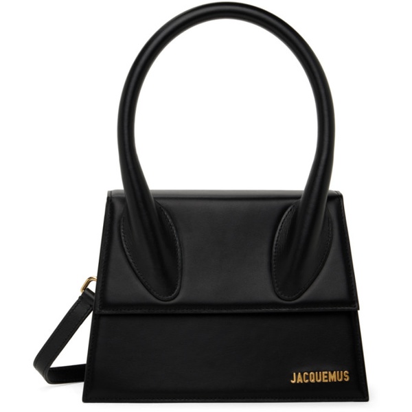  자크뮈스 JACQUEMUS Black Les Classiques Le Grand Chiquito Bag 241553F048107