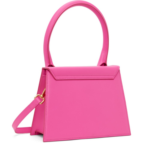  자크뮈스 JACQUEMUS Pink Les Classiques Le Grand Chiquito Bag 241553F048112
