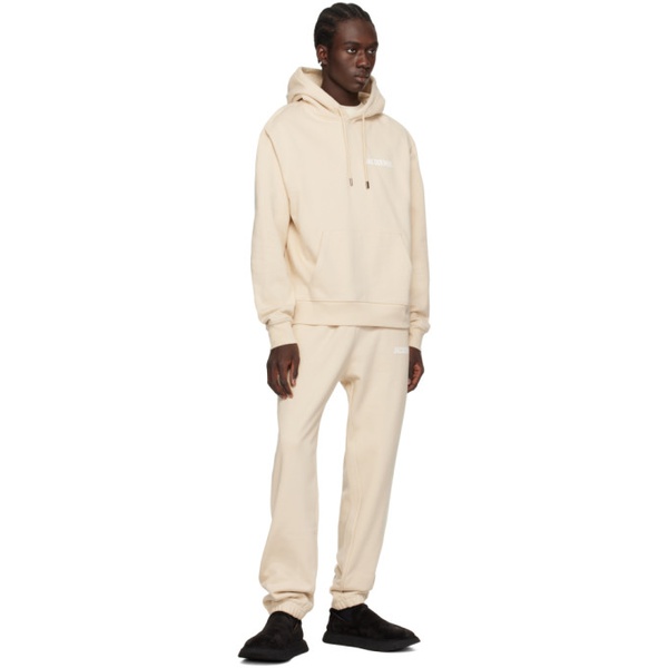  Beige Les Classiques Le jogging 자크뮈스 Jacquemus Sweatpants 241553M190001