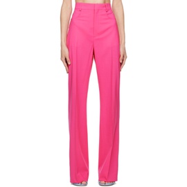 자크뮈스 JACQUEMUS Pink Le Papier Le Pantalon Sauge Trousers 222553F087003