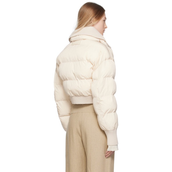  자크뮈스 JACQUEMUS 오프화이트 Off-White Le Chouchou La Doudoune Caraco Puffer Jacket 232553F061001