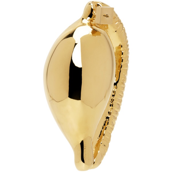  자크뮈스 JACQUEMUS Gold La Boucle Concha Earring 231553F022001
