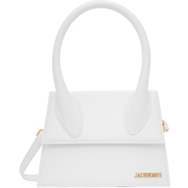 자크뮈스 JACQUEMUS White ‘Le Grand CHIQUITO' Bag 231553F046035