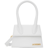 자크뮈스 JACQUEMUS White Le Chiquito Moyen Bag 232553F048060