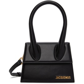 자크뮈스 JACQUEMUS Black Le Chiquito Moyen Top Handle Bag 222553F046009