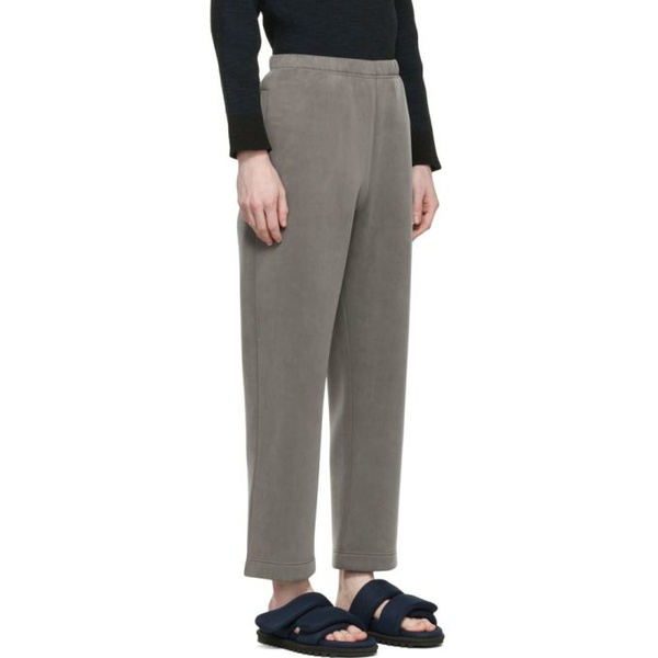  자크뮈스 JACQUEMUS Grey Le Jogging Guimauve Lounge Pants 221553M190000