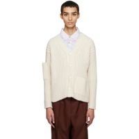 자크뮈스 JACQUEMUS 오프화이트 Off-White Le Papier Le Cardigan Neve Cardigan 222553M200004