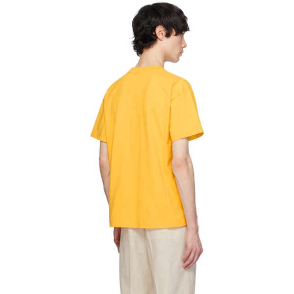  Yellow Les Classiques Le T-shirt 자크뮈스 Jacquemus T-shirt 241553M213025