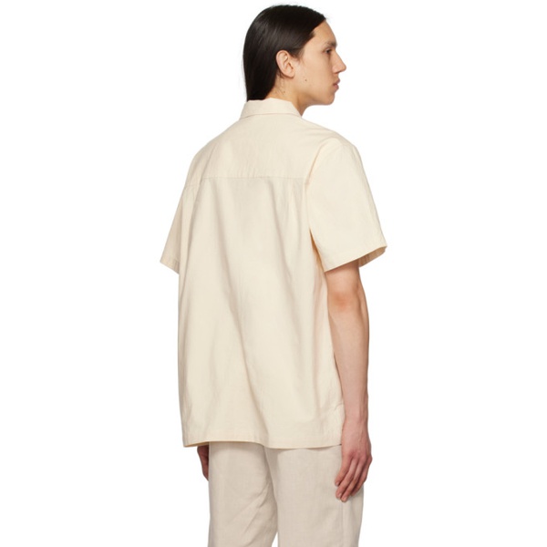  자크뮈스 JACQUEMUS 오프화이트 Off-White Le Raphia La Chemise Banho Shirt 231553M192036