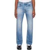 자크뮈스 JACQUEMUS Blue Le Chouchou Le de Nimes Fresa Jeans 232553M186004