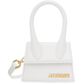 자크뮈스 JACQUEMUS White Le Chiquito Bag 231553F044018
