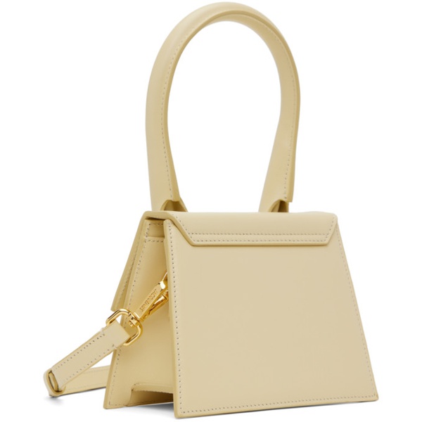  자크뮈스 JACQUEMUS Beige Le Papier Le Chiquito Moyen Bag 232553F048057