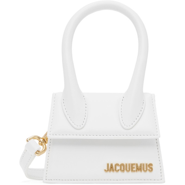  자크뮈스 JACQUEMUS White Le Chiquito Bag 232553F048085