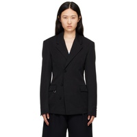 자크뮈스 JACQUEMUS Black Les Classiques La Veste Melo Blazer 241553F057009