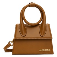 자크뮈스 JACQUEMUS Brown Les Classiques Le Chiquito Noeud Bag 242553F048097