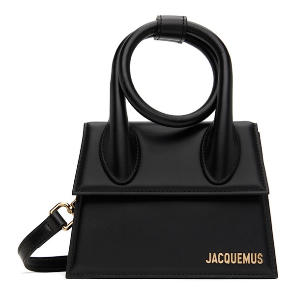  자크뮈스 JACQUEMUS Black Les Classiques Le Chiquito Noeud Bag 242553F048142