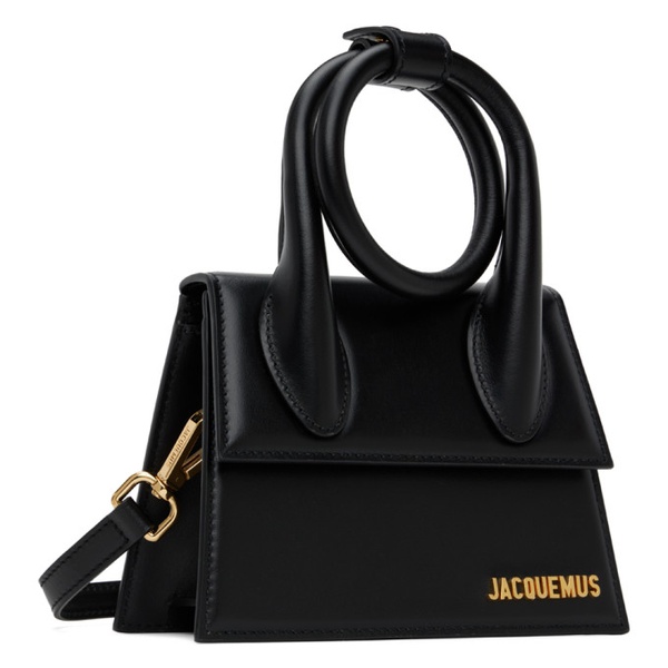  자크뮈스 JACQUEMUS Black Le Chiquito Noeud Bag 231553F048000