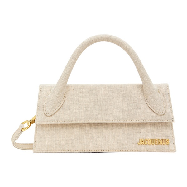  자크뮈스 JACQUEMUS Beige Les Classiques Le Chiquito long Bag 242553F048054