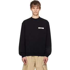자크뮈스 JACQUEMUS Black Les Classiques Le sweatshirt Gros Grain sweatshirt 242553M204003