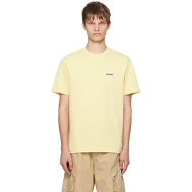 자크뮈스 JACQUEMUS Yellow La Casa Le t-shirt Gros Grain t-shirt 242553M213009