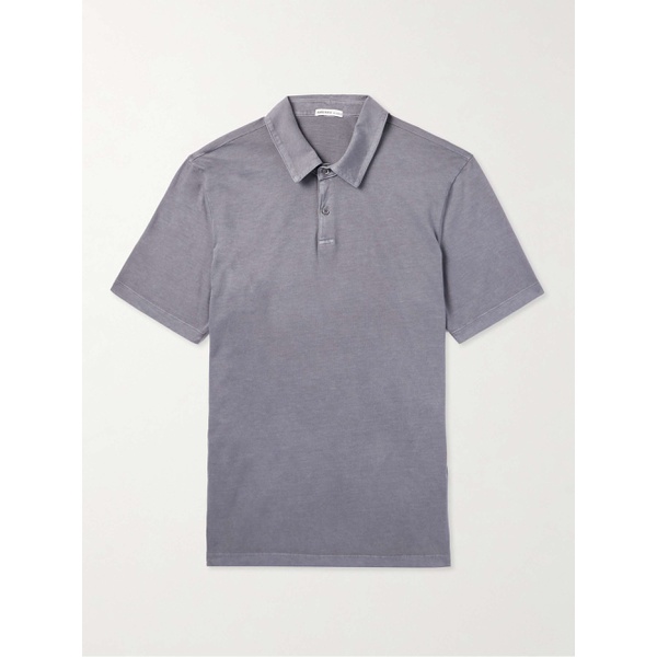  JAMES PERSE Supima Cotton-Jersey Polo Shirt 1647597319007913