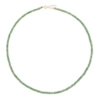 JIA JIA Green May Birthstone Emerald Beaded Necklace 241141F007015