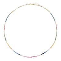 JIA JIA Multicolor Arizona Light Rainbow Sapphire Necklace 242141F010008