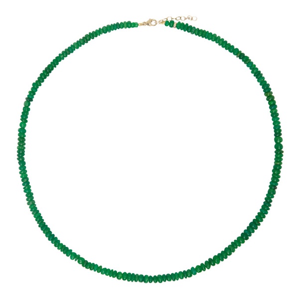  JIA JIA Green Soleil Mini Emerald Opal Necklace 242141F010014