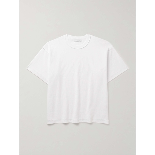  존 엘리어트 JOHN ELLIOTT Reversed Cropped Cotton-Jersey T-Shirt 1647597331700671