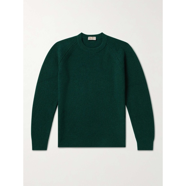  JOHN SMEDLEY Upson Ribbed Merino Wool and Recycled Cashmere-Blend Sweater 1647597319141232