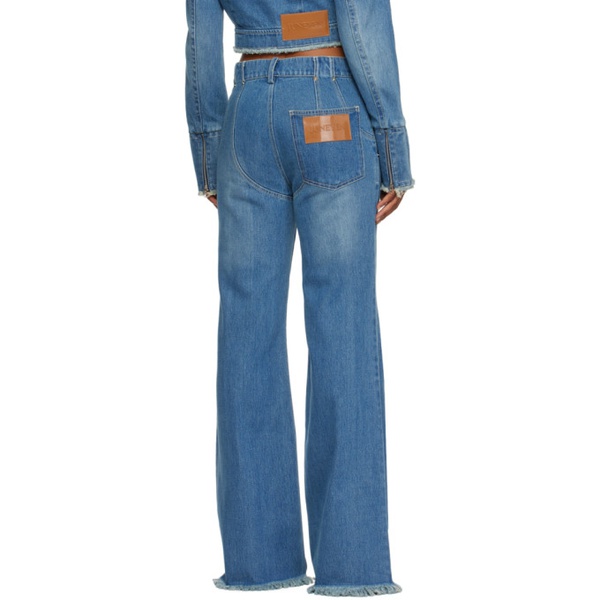  JUNEYEN Blue Faded Jeans 232201F069000