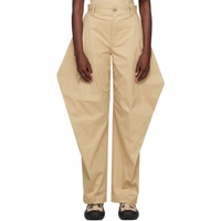 JW 앤더슨 JW Anderson Beige Kite Trousers 232477F087008