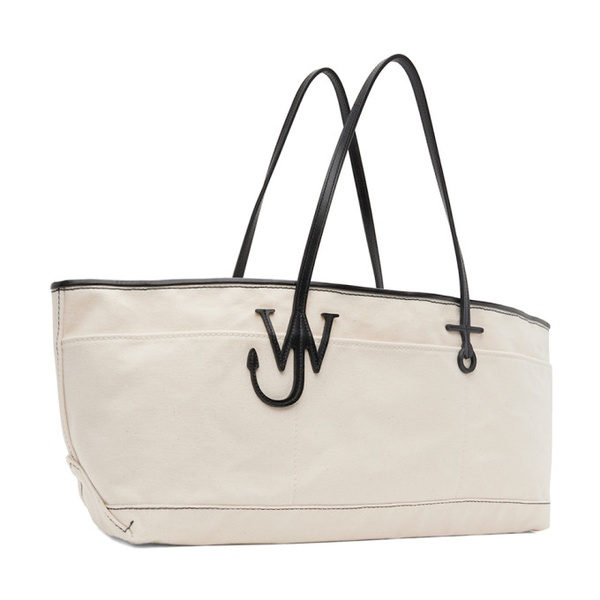  JW 앤더슨 JW Anderson 오프화이트 Off-White Stretch Anchor Canvas Tote 241477M172015