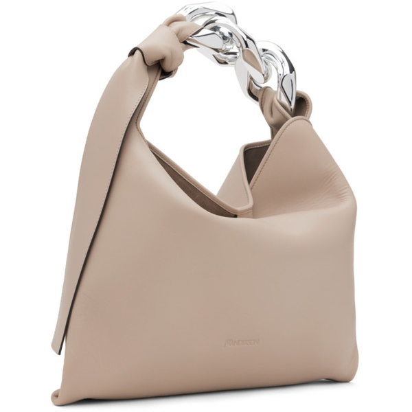  JW 앤더슨 JW Anderson Taupe Small Chain Shoulder Bag 241477F048016