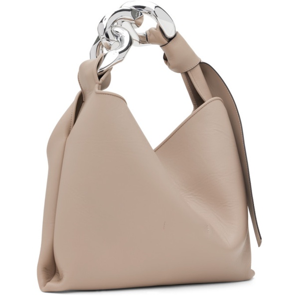  JW 앤더슨 JW Anderson Taupe Small Chain Shoulder Bag 241477F048016