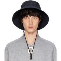 JW 앤더슨 JW Anderson Navy Logo Shade Bucket Hat 241477M140010