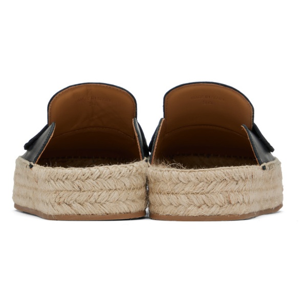  JW 앤더슨 JW Anderson Black Leather Espadrilles 241477M229003