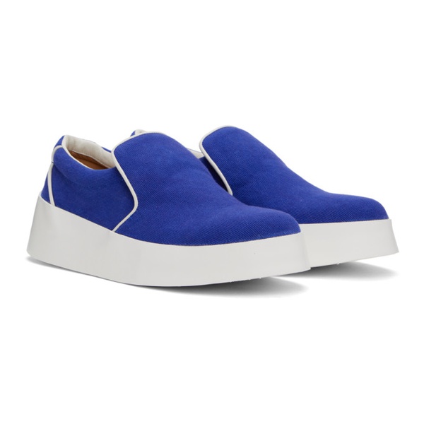  JW 앤더슨 JW Anderson Blue Piping Sneakers 241477M237007