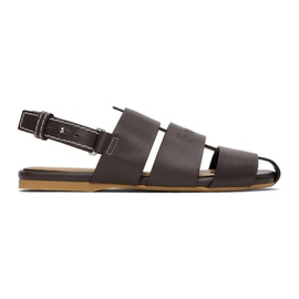 JW 앤더슨 JW Anderson Brown Leather Fisherman Sandals 241477F124014