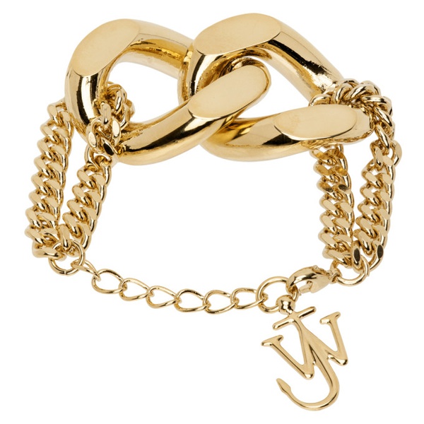  JW 앤더슨 JW Anderson Gold Chain Link Bracelet 231477M142001