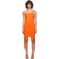 JW 앤더슨 JW Anderson Orange Deconstructed Minidress 231477F052013