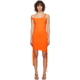 JW 앤더슨 JW Anderson Orange Deconstructed Minidress 231477F052013