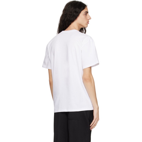  JW 앤더슨 JW Anderson White Anchor Patch T-Shirt 231477M213019