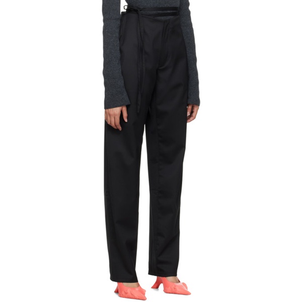  Jade Cropper Black Two-Pocket Trousers 232772F087001