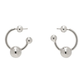 장 폴 고티에 Jean Paul Gaultier Silver Piercing Earrings 242808F022010