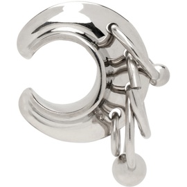 장 폴 고티에 Jean Paul Gaultier Silver Multiple Rings Single Ear Cuff 242808F022006