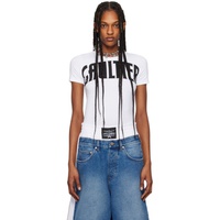 장 폴 고티에 Jean Paul Gaultier White The Gaultier T-Shirt 242808F110011